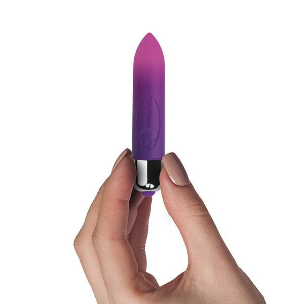 Rocks-Off-RO80-Bullet-Colour-Me-Orgasmic|Side View|"premium bullet design-side view"