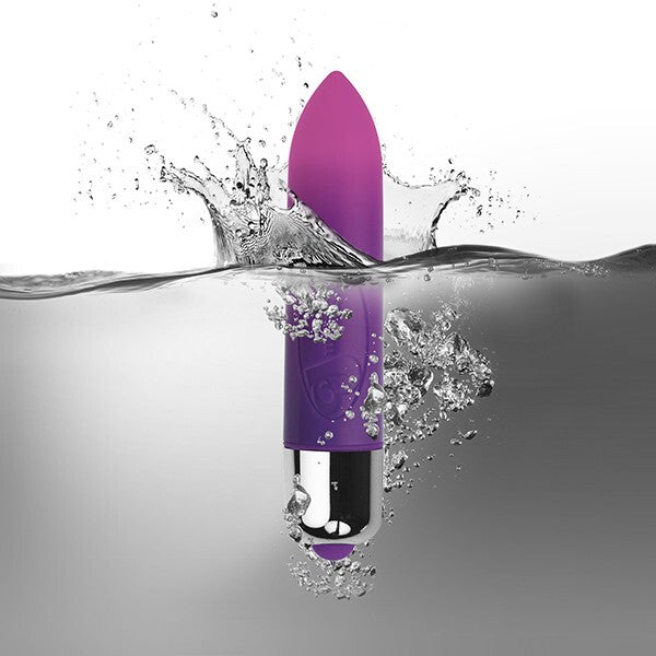 Rocks-Off-RO80-Bullet-Colour-Me-Orgasmic|Detail View|"variable speed controls-detail view"