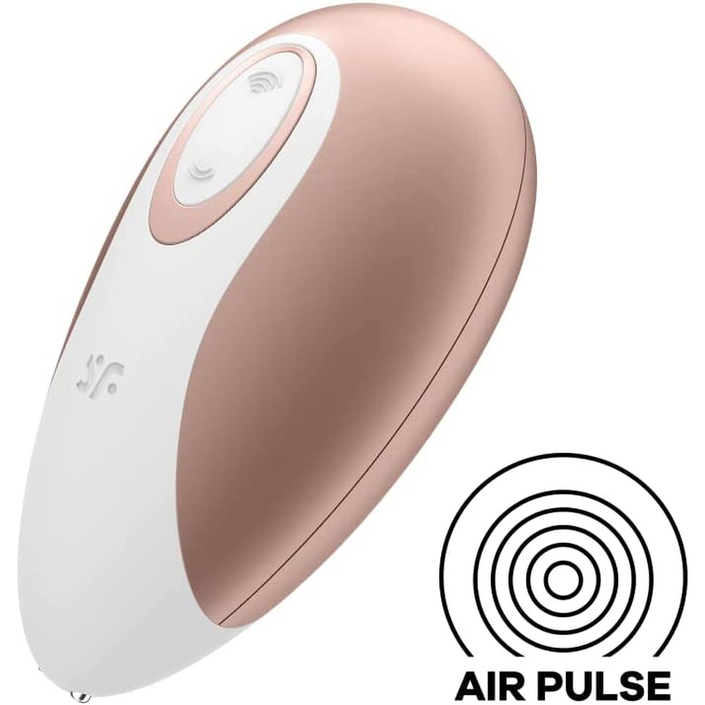 Satisfyer Pro Deluxe Clitoral Vibrator|Detail View|"Multi-function controls - detail view"