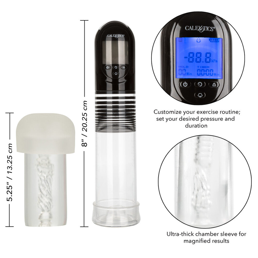 Optimum Series Advanced Automatic Smart Pump|Side View|"automatic detail - side view"