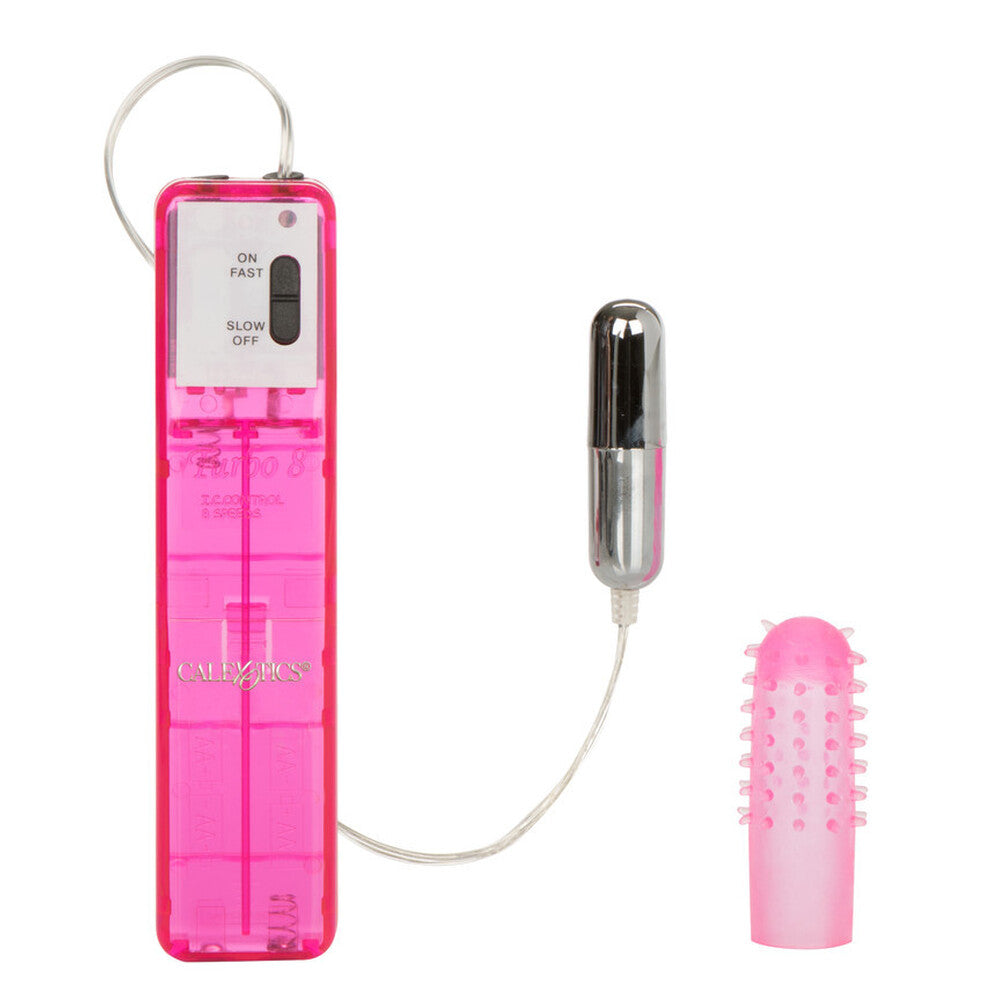 Turbo-8-Accelerator-Bullet-With-Removable-Tickler|Side View|"tickler design-side view"