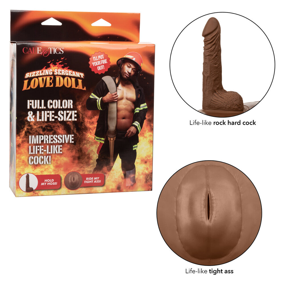 Sizzling Sergeant Love Doll|Side View|"sizzling features-side view"|