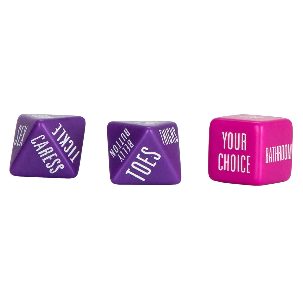 Spicy Dice|Side View|"adult dice game - side view"