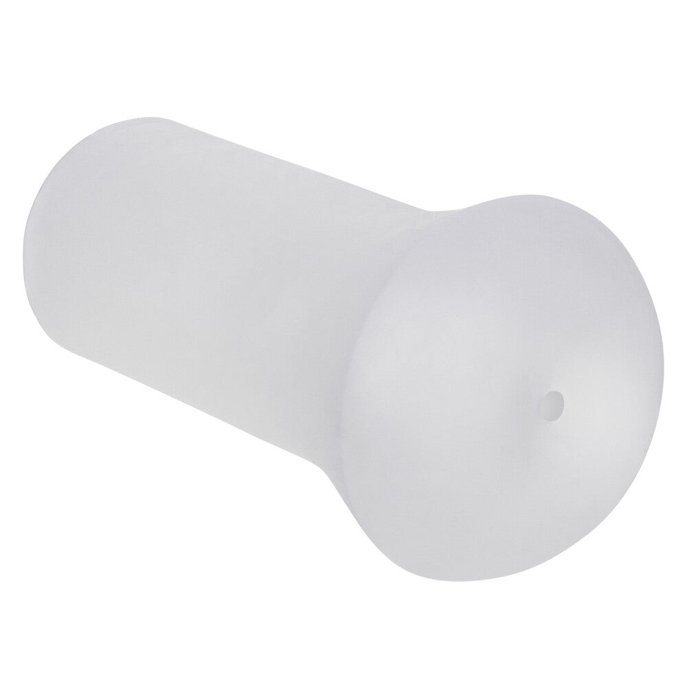 Boundless Stroker Masturbator Clear|Front View|"stroker design - front view"