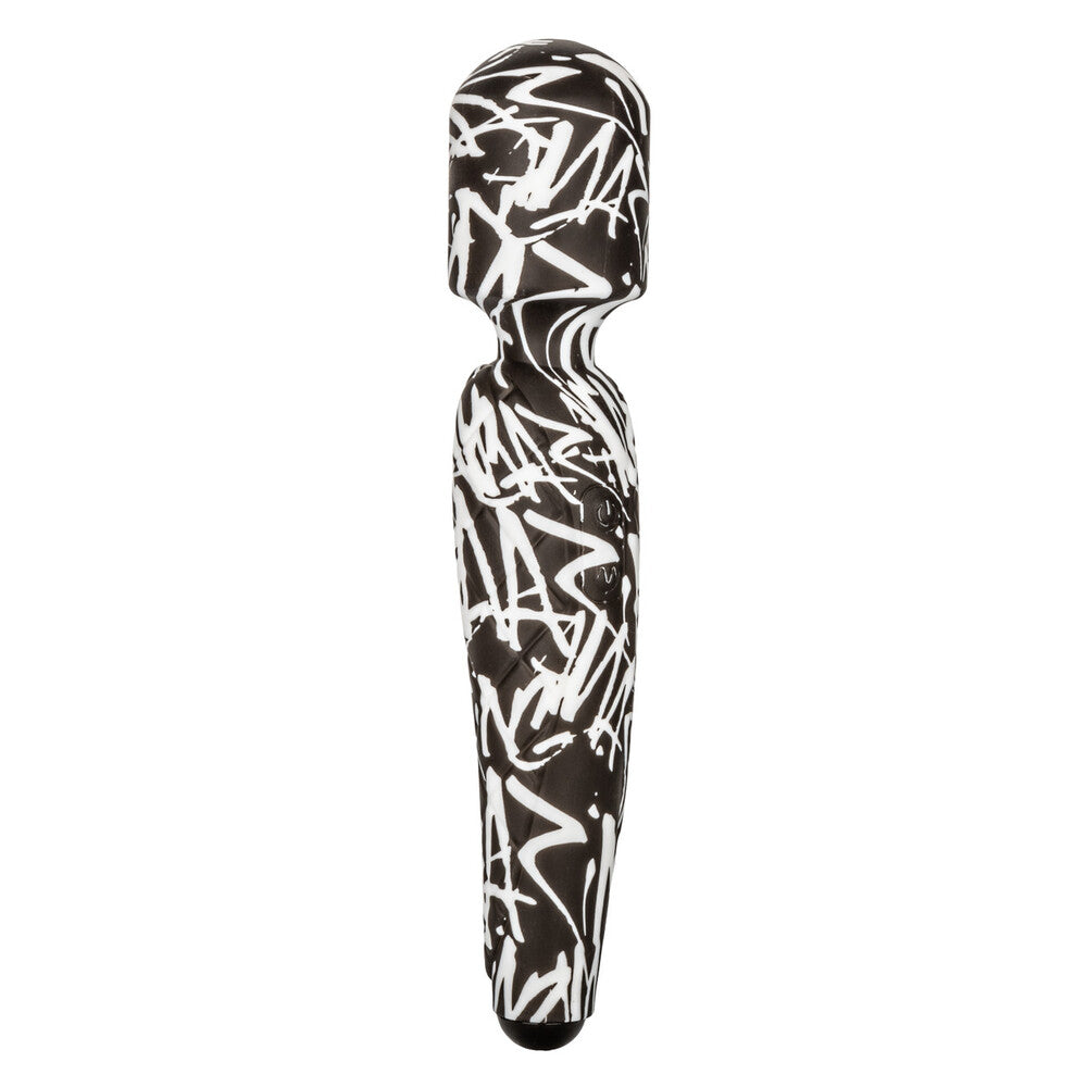 Rechargeable Waterproof Hype Massager Wand|Front|"waterproof rechargeable wand - front view"