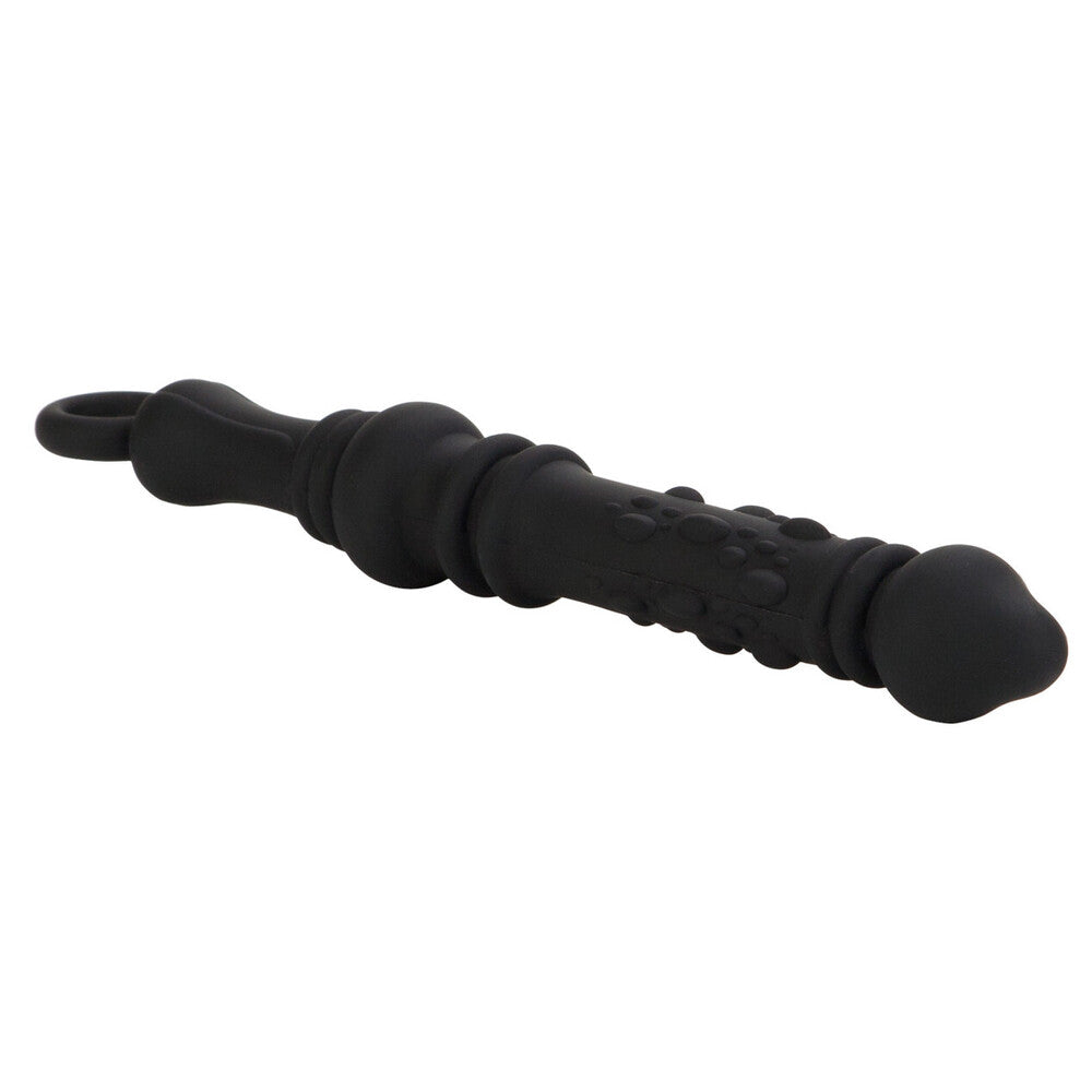 Dr-Joel-Kaplan-Silicone-Prostate-Probe-7.75-Inch|Side View|"ergonomic design-side view"