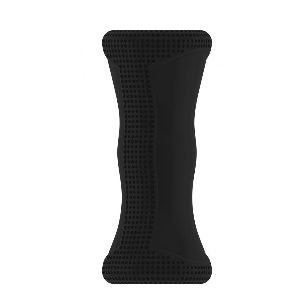Sono No.23 Stroker Black Male Masturbator|Front View|"sono design - front view"