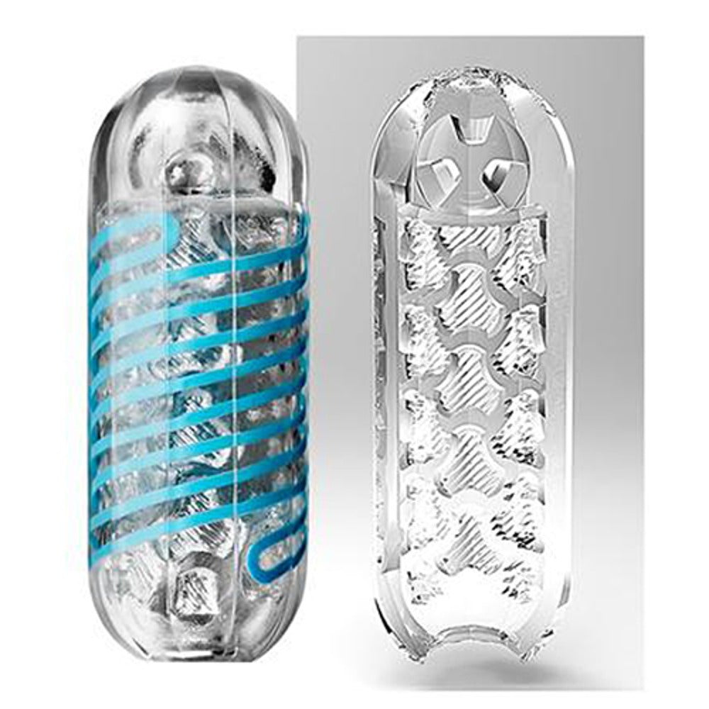 Tenga 01 Tetra Spinner Masturbator|Side View|"spinner detail - side view"