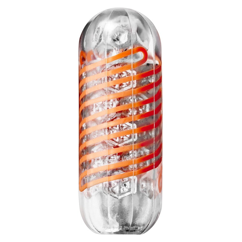 Tenga 02 Hexa Spinner Masturbator|Front View|"hexa design - front view"