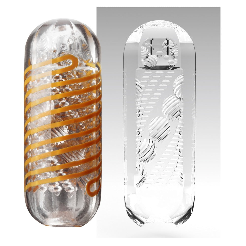 Tenga 05 Beads Spinner Masturbator|Side View|"spinner detail - side view"