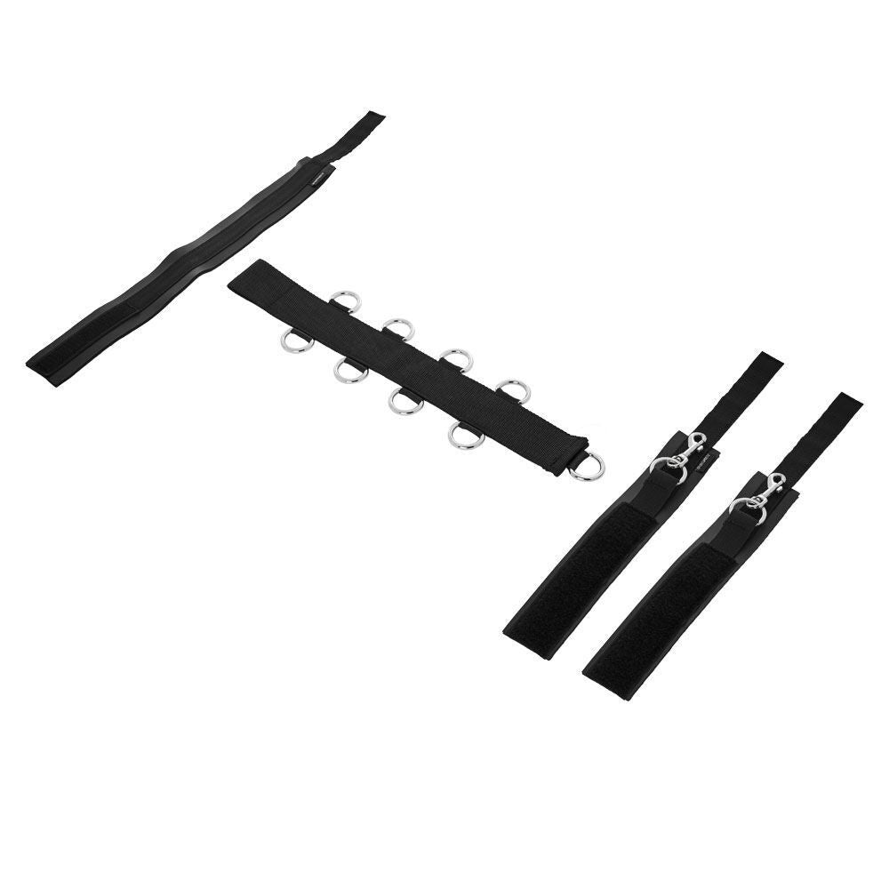 SportSheets Neck And Wrist Restraints|Side View|"restraint detail system-side view adult toys direct"|