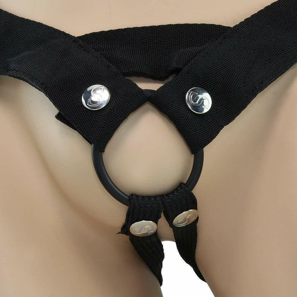 SportSheets Everlaster Stud Hollow Strap On|Back View|"quality build - back view"