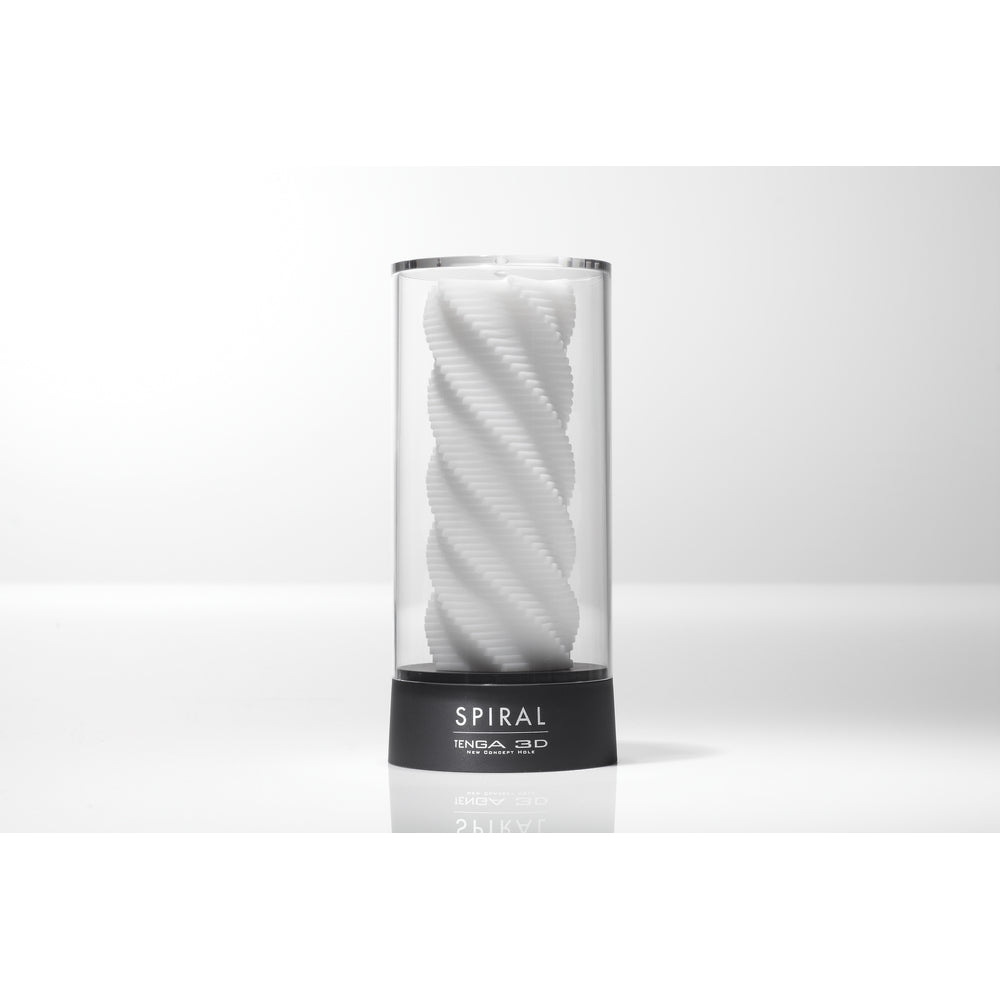Tenga 3D Spiral Masturbator|Back View|"quality build - back view"