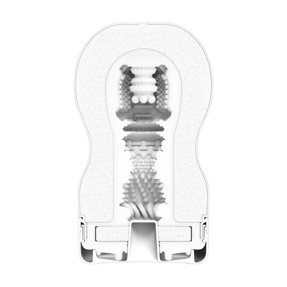 Tenga SD Vacuum Cup Regular|Side View|"cup detail - side view"
