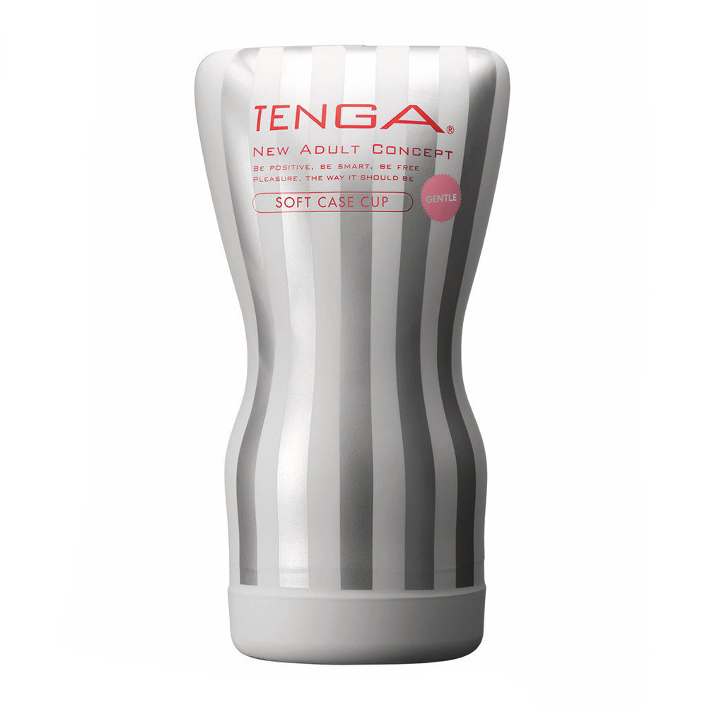 Tenga Soft Case Gentle Masturbator|Front View|"case design - front view"