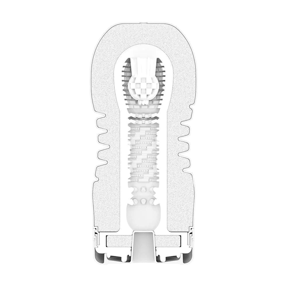 Tenga Rolling Head Strong Masturbator|Side View|"strong detail - side view"