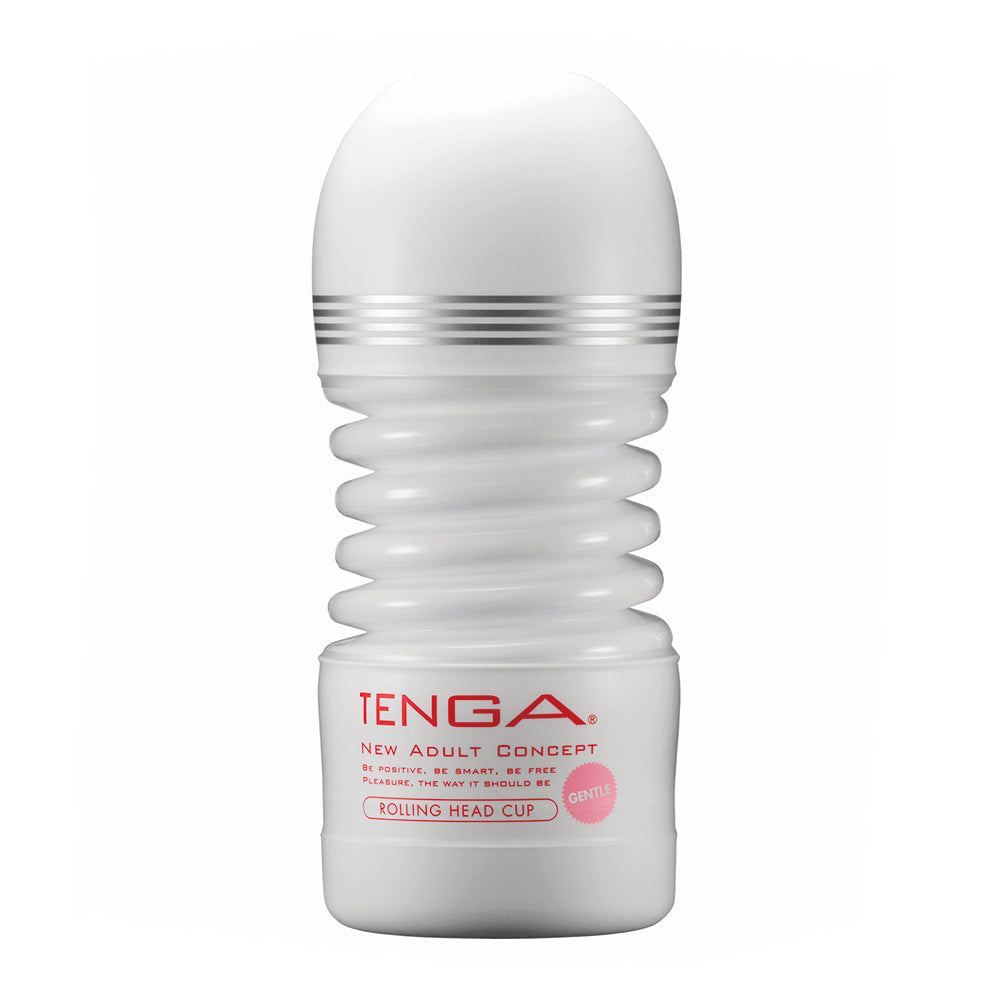 Tenga Rolling Head Cup Gentle Masturbator|Front View|"rolling design - front view"