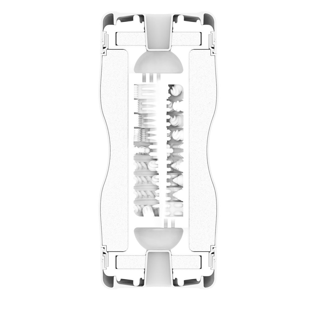 Tenga Dual Sensation Cup Masturbator|Back View|"quality build - back view"