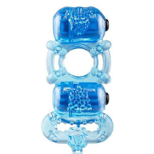 Screaming O TriO Vibrating Pleasure Cock Ring|Front View|"trio design - front view"