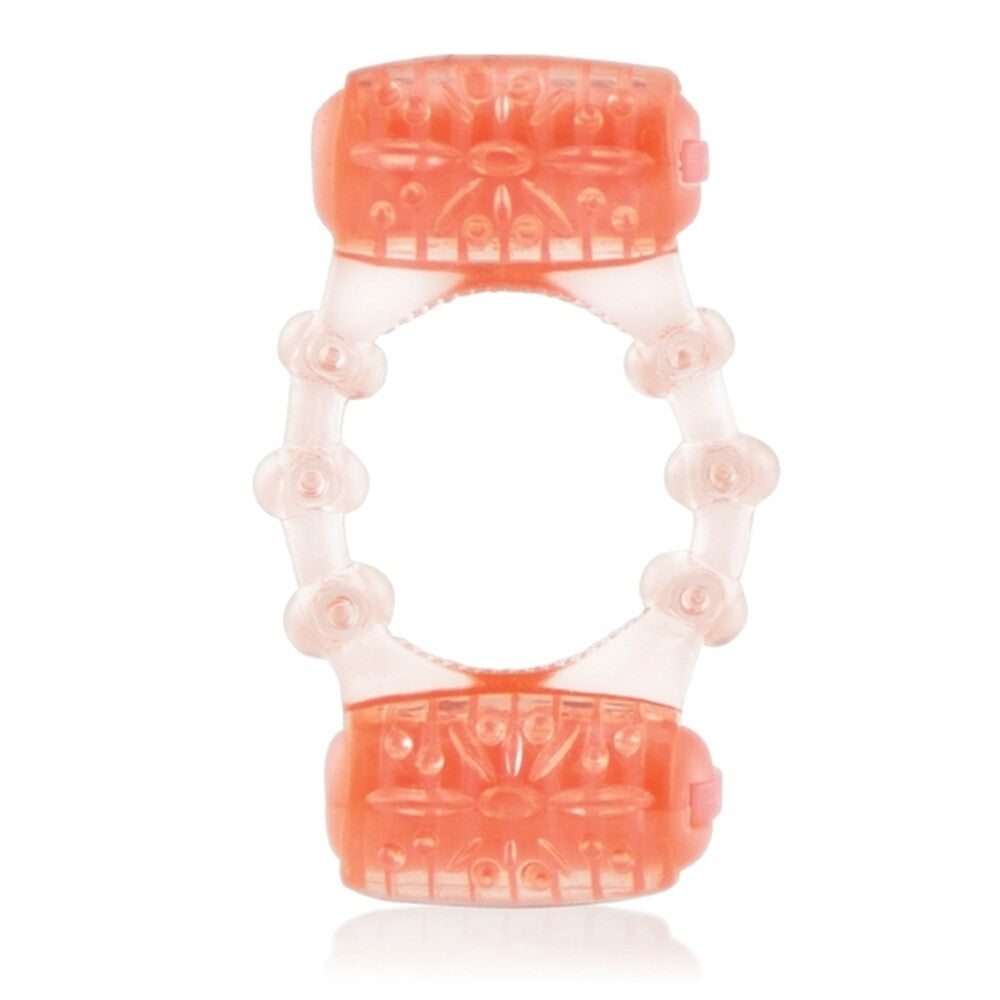 Screaming O TwoO Vibrating Cock Ring|Front View|"twoo design - front view"