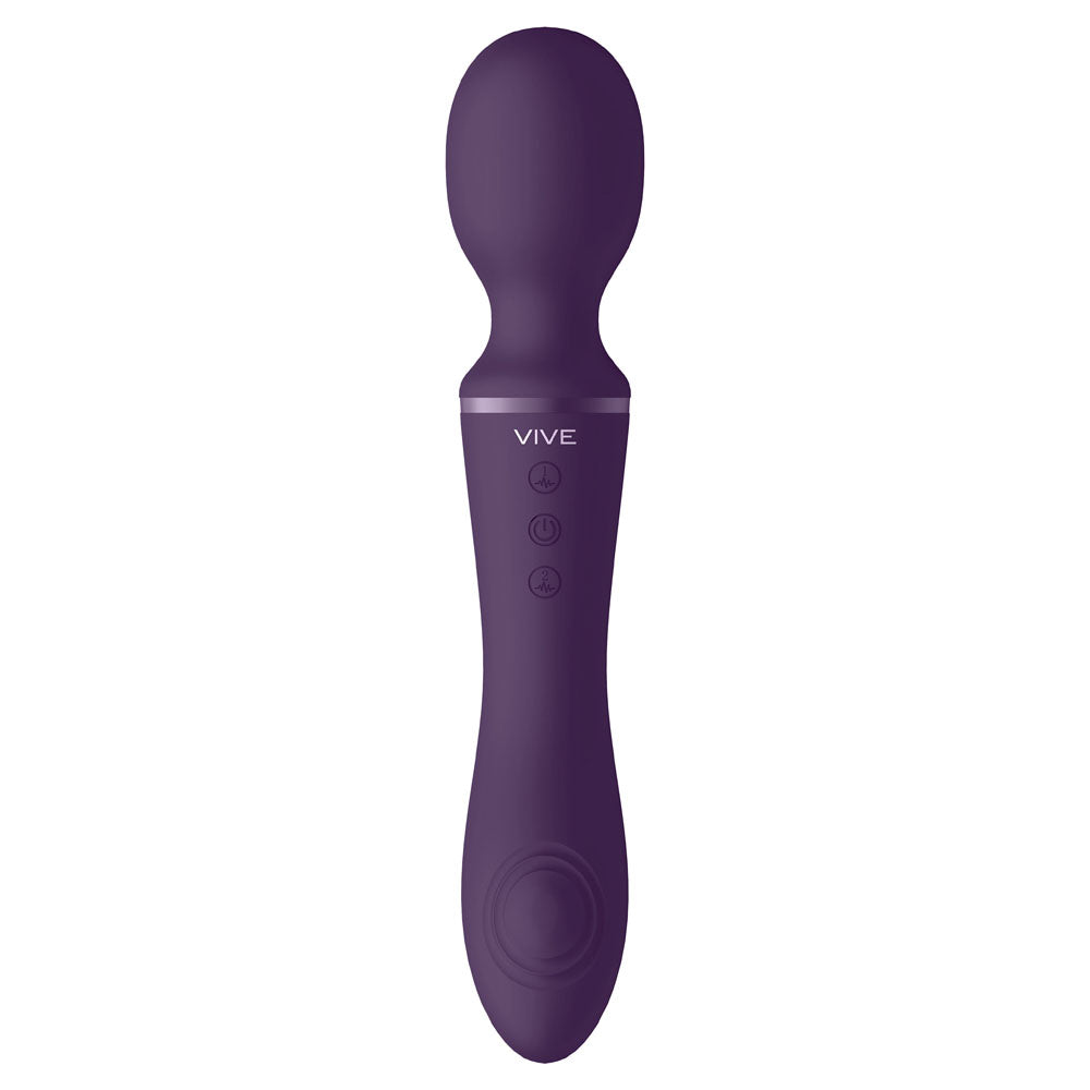 Vive Enora Double Ended Rechargeable Wand|Front|"double ended rechargeable wand - front view"