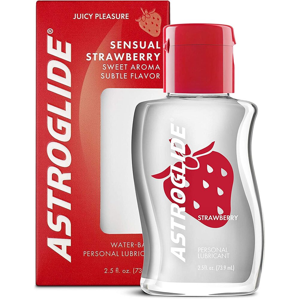 Astroglide-Strawberry-Lubricant-2-5oz|Back-View|"lubricant-ingredients-back-view"