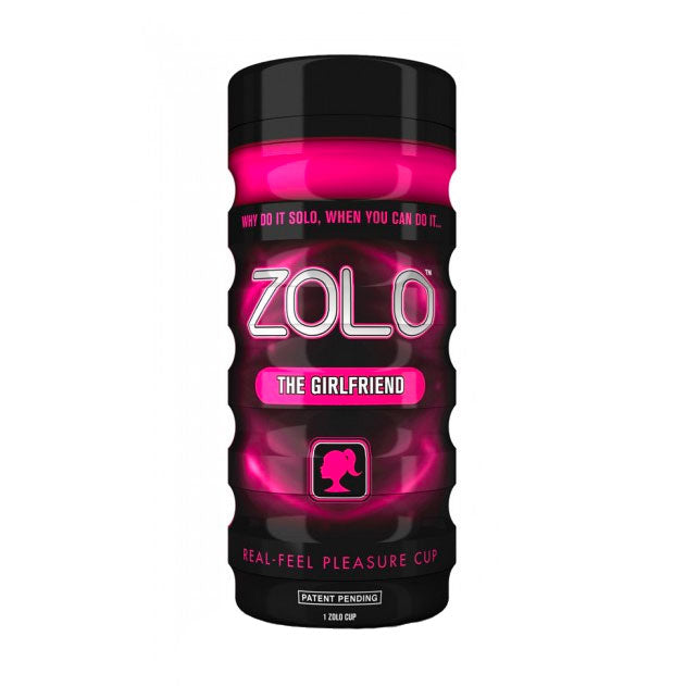 Zolo The Girlfriend Masturbator Cup|Front View|"cup design - front view"