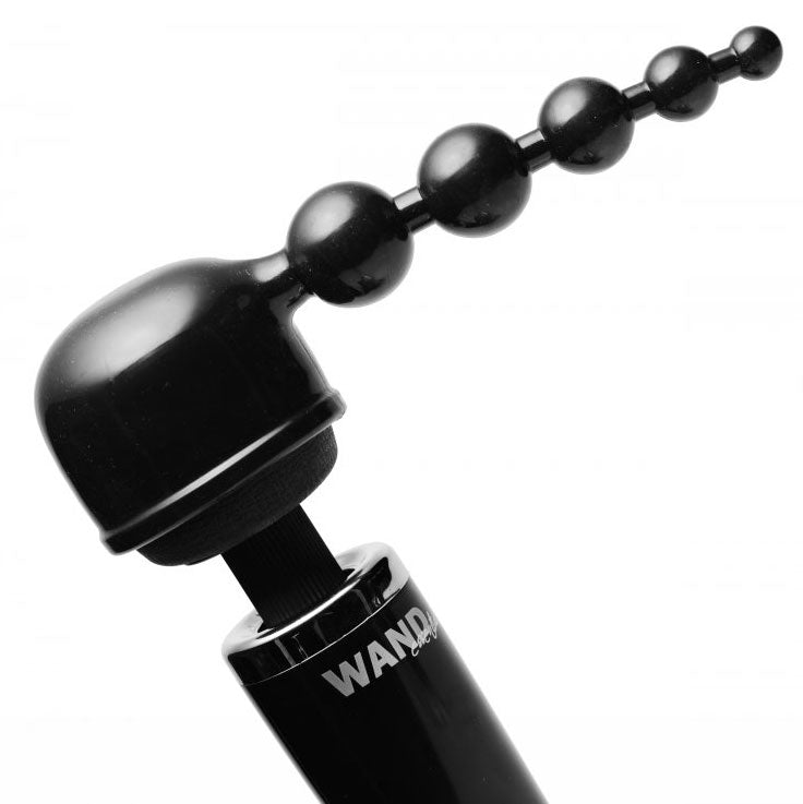 XR Wand Essentials Bubbling Bliss Pleasure Beads Wand Attachment | Detail | "bead pattern detail - detail view"
