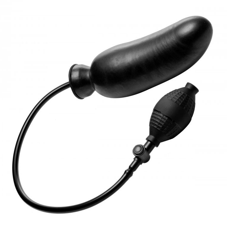 Master Series Renegade Inflatable Dildo|Side View|"inflatable dildo - side view"