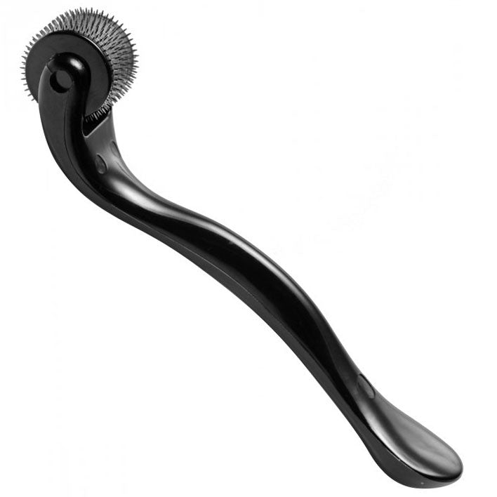 Master Series Prick 10 Row Spiked Pinwheel|Front View|"multi row stimulator-front view adult toys direct"|