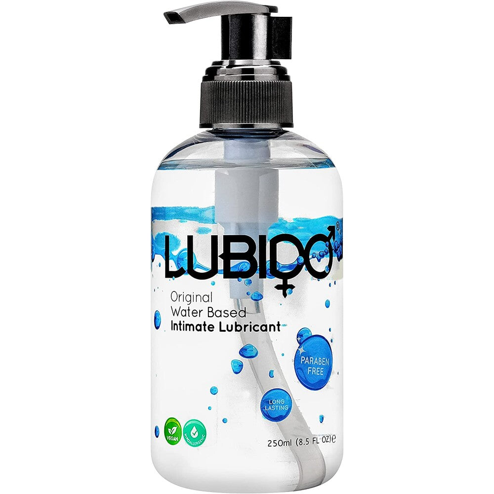 Lubido 250ml Paraben Free Water Based Lubricant|Front View|"paraben free large-front view adult toys direct"|
