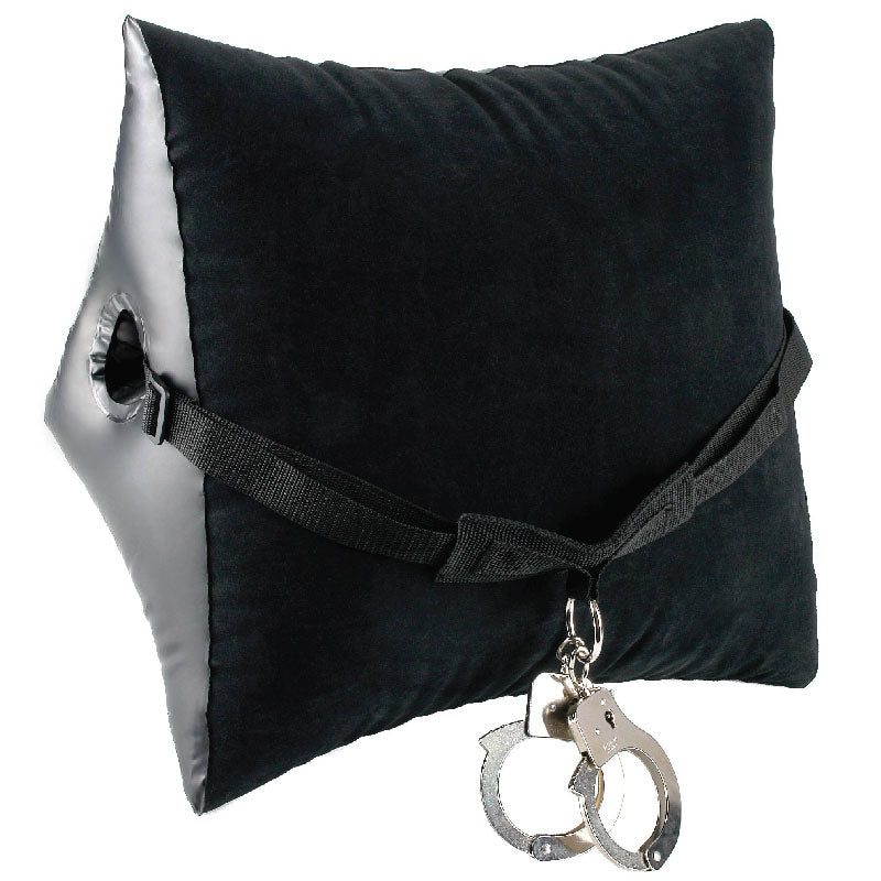 Fetish Fantasy Series Deluxe Position Master with Cuffs|Front View|"position system deluxe-front view adult toys direct"|