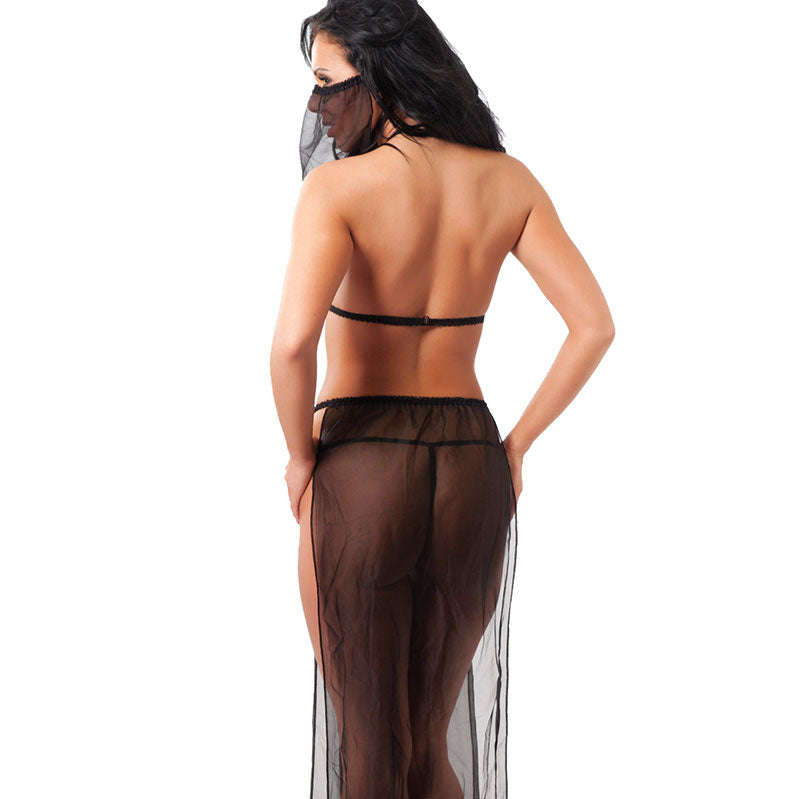 Oriental Set|Side View|"oriental costume set - side view"