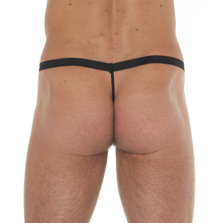 Mens See Through GString|Front View|"transparent design-front view"|
