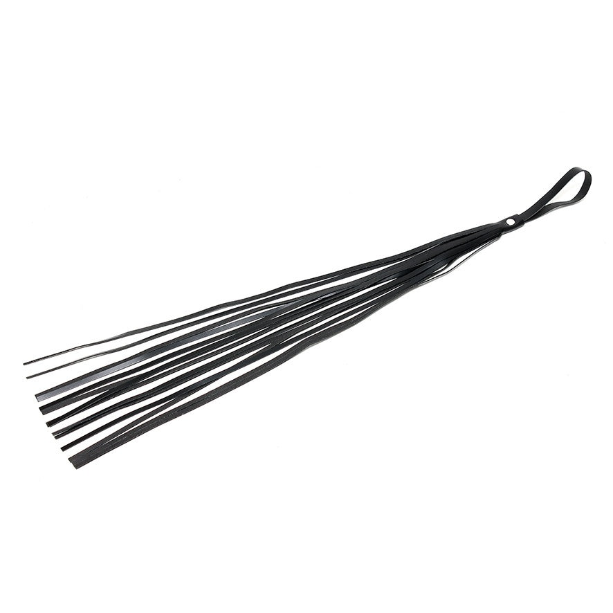 Leather Floppy Whip|Detail View|"floppy features-detail view"|