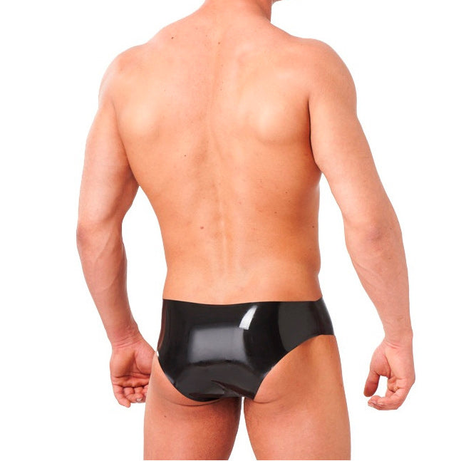 Rubber Secrets Peni Pants|Side View|"pants features-side view"|