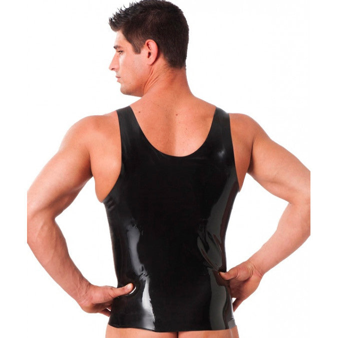Rubber Secrets Vest|Side View|"rubber features-side view"|