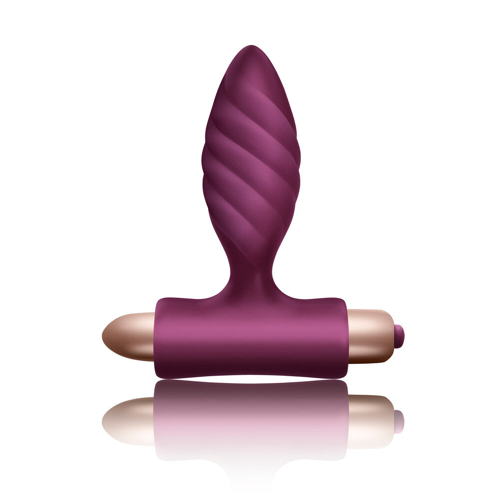 Rocks Off Oryx Twisted Anal Plug|Product View|"Twisted pleasure device - product view"