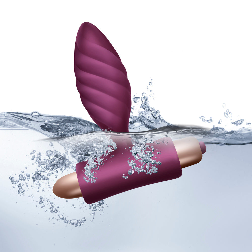 Rocks Off Oryx Twisted Anal Plug|Feature View|"Twisted pleasure device - features"