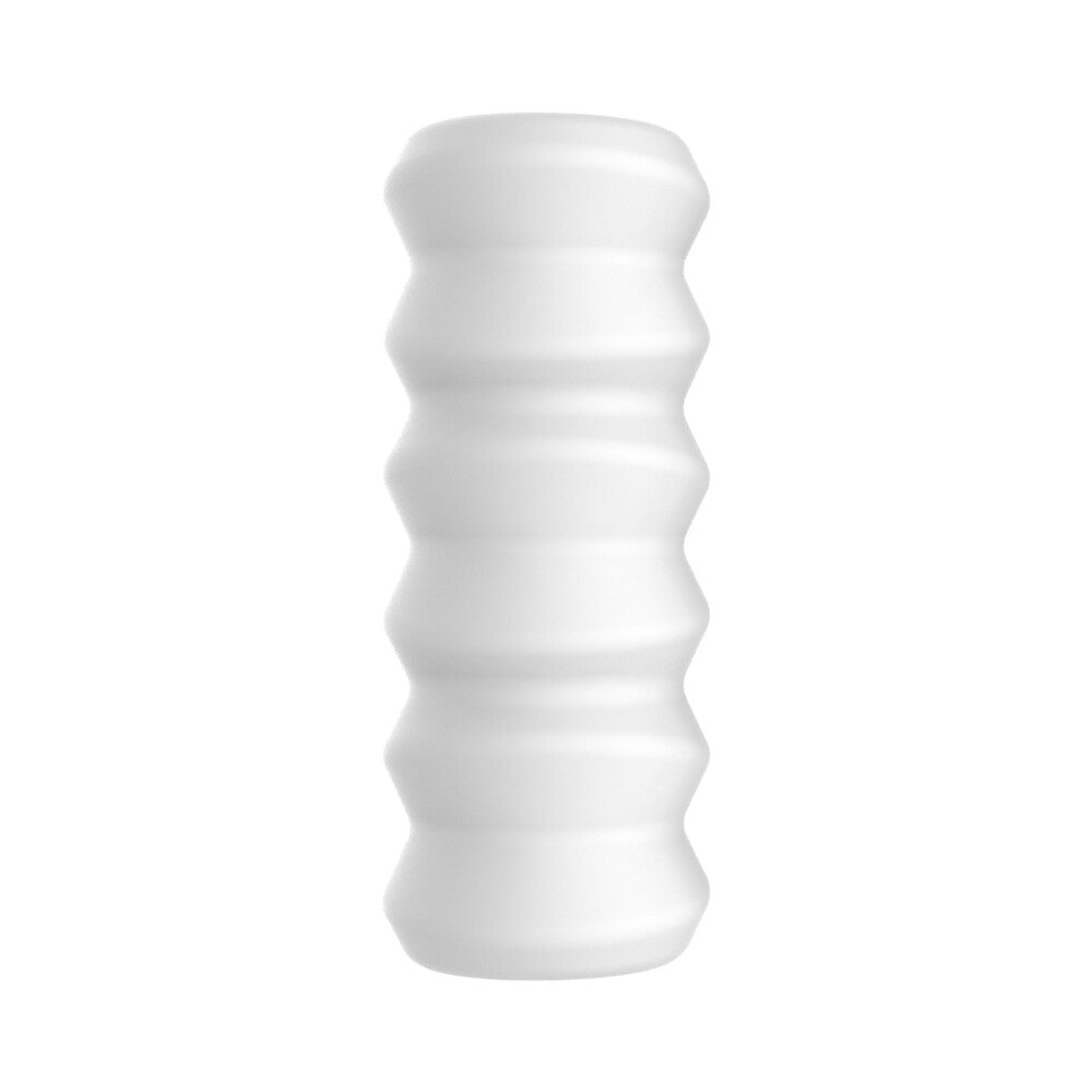 Toyjoy Hero Large Masturbator Pilar | Side View | Feature Detail