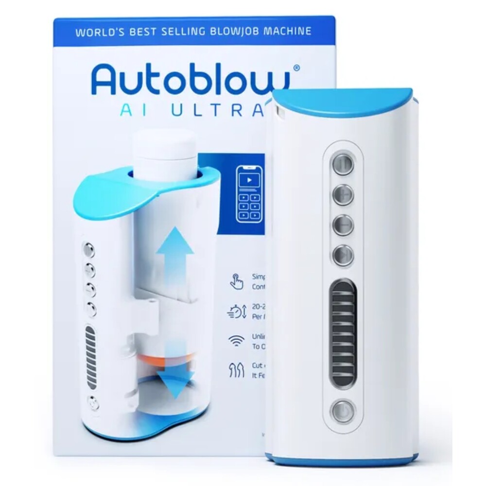 Autoblow Masturbator AI Ultra | Front View | "AI ultra masturbator - front view"
