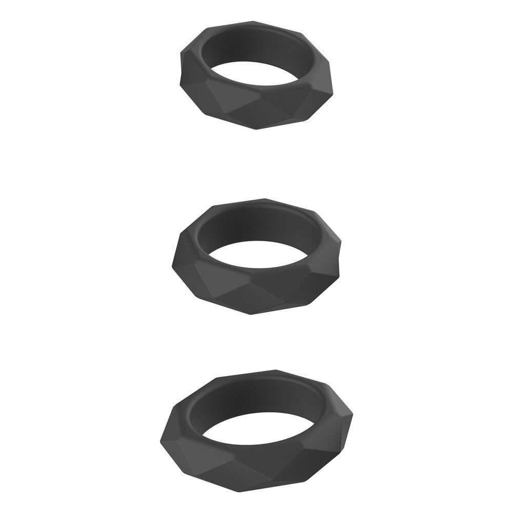 Hidden Desire Extreme Heavy CRing Set|Detail View|"Heavy ring set - detail view"