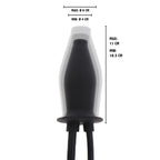 Hidden Desire Extreme Advanced Lubricating Plug | Angle View | Complete Design