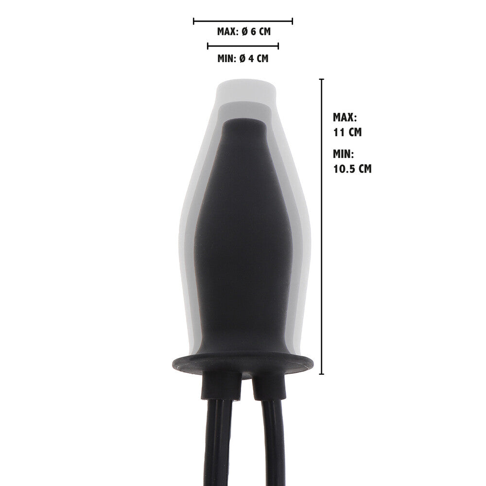 Hidden Desire Extreme Advanced Lubricating Plug | Angle View | Complete Design