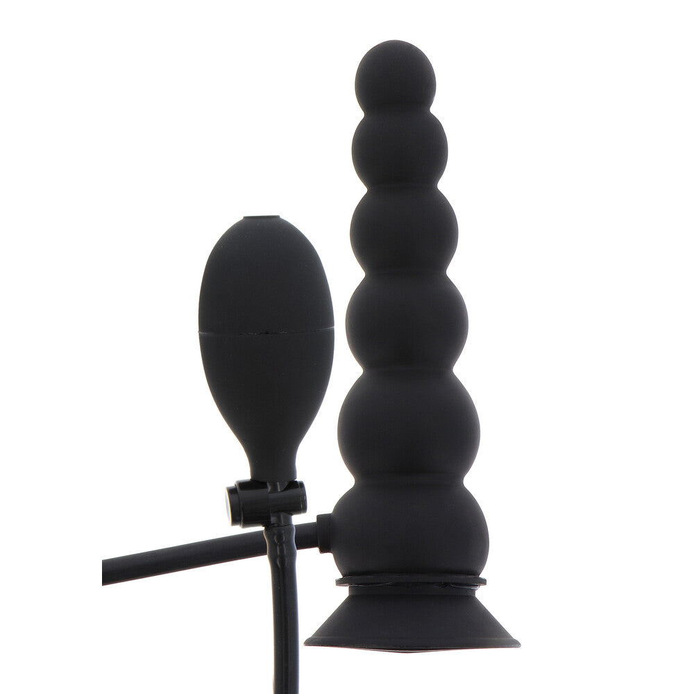 Hidden Desire Extreme Inflatable Suction Base Plug | Front View | Premium Design