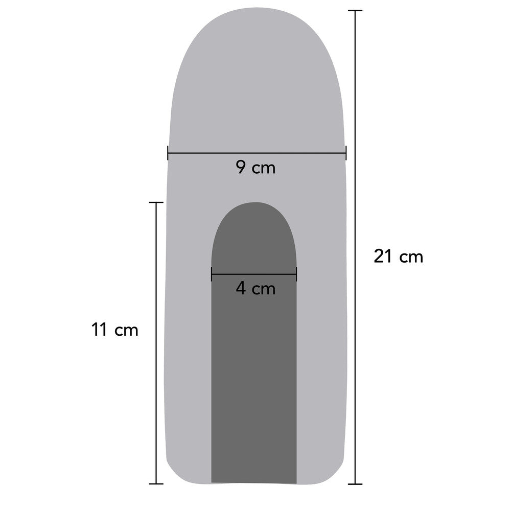 Hidden Desire Fusion X Beaded Tongue | Angle View | Complete Design