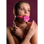 Taboom Malibu Rose Ball Gag | Side View | "Rose ball gag - side view"