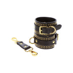 Taboom Vogue Studded Ankle Cuffs Set | Back View | "Studded ankle cuffs - back view"