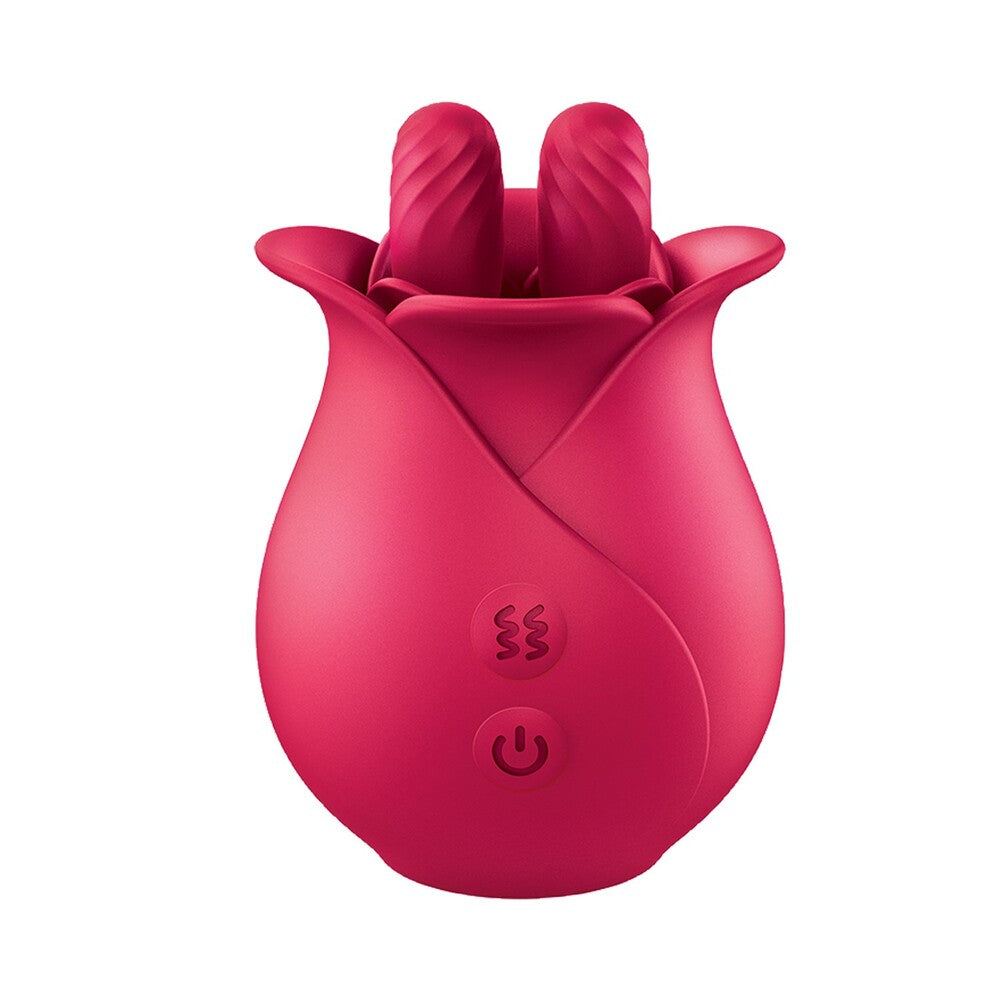 ClitTastic Tulip Finger Massager Rechargeable | Front View | "Tulip massager - front view"