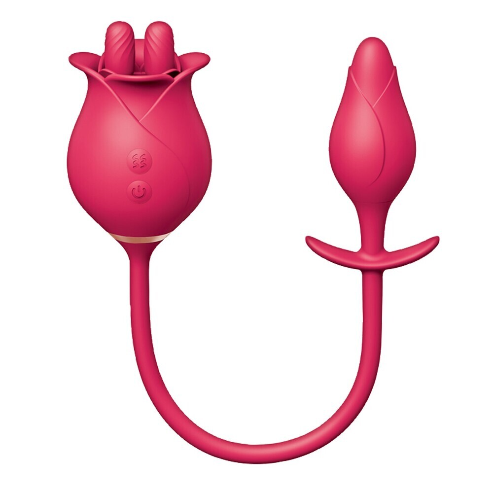 ClitTastic Tulip Finger Massager Pleasure Plug Set | Front View | "Tulip pleasure set - front view"